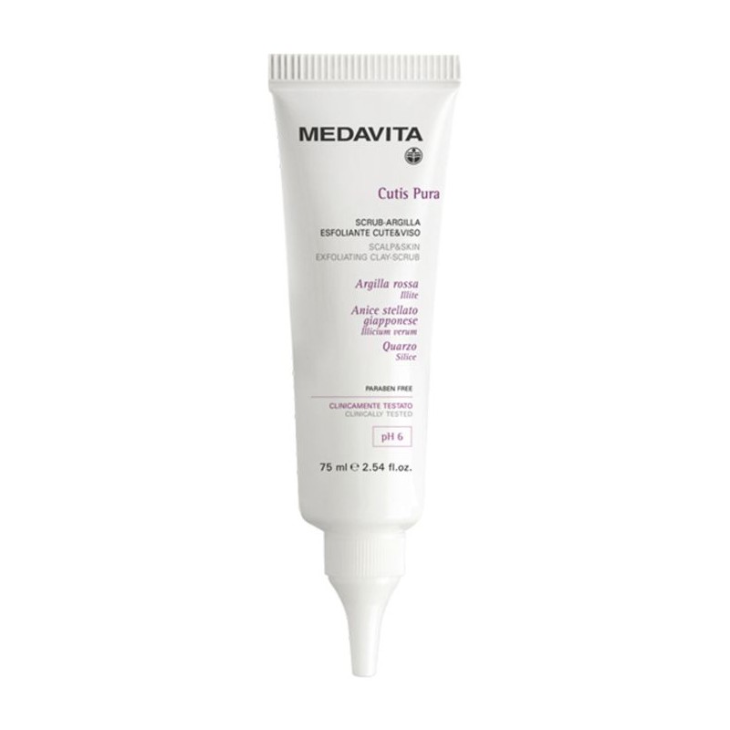 Medavita Scrub-argilla esfoliante cute&viso