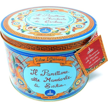 FIASCONARO Panettone Dolce&Gabbana ALLE MANDORLE DI SICILIA  1000g