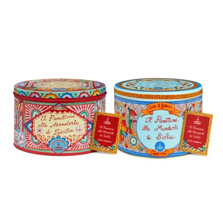 FIASCONARO Panettone Dolce&Gabbana ALLE MANDORLE DI SICILIA  1000g