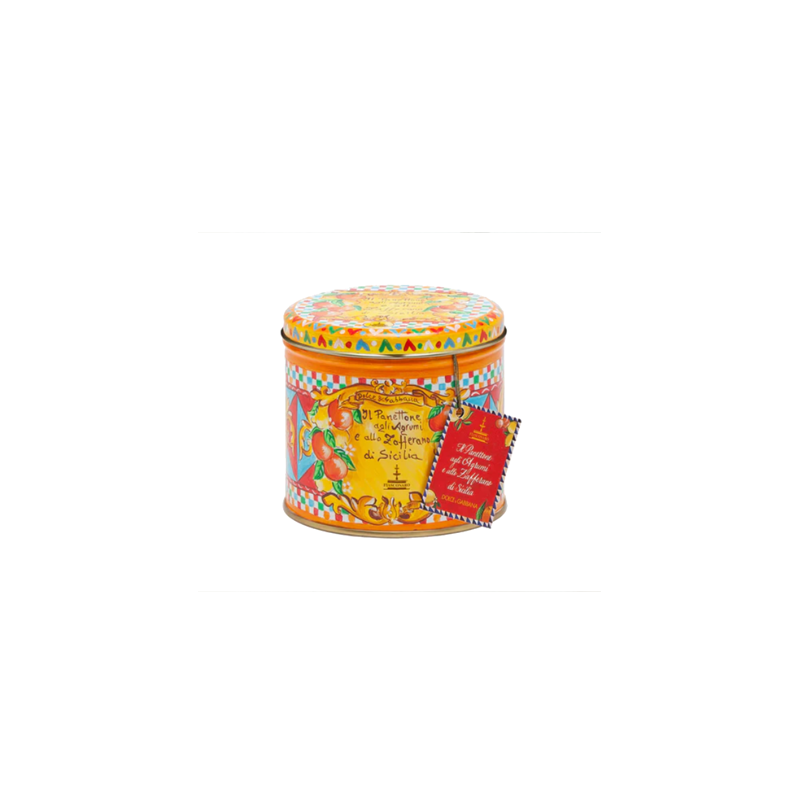 FIASCONARO Panettone Dolce&Gabbana AGRUMI E ZAFFERANO 100g